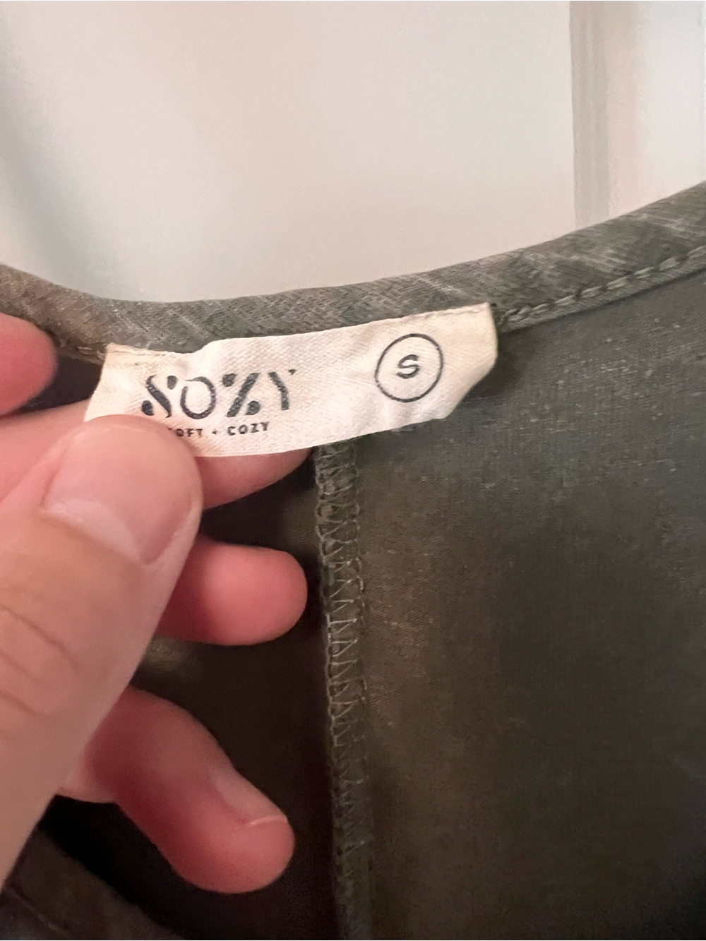 Olive Green Women's Utility Jumpsuit - Picture 5 of 5